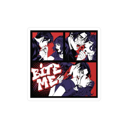 Bite Me Sticker