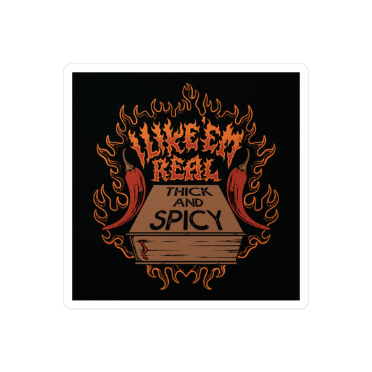 Thick and Spicy Sticker